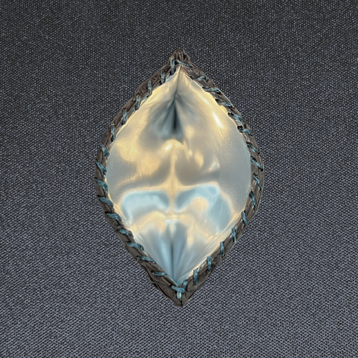 Wildcard Jade Python, Medium, shown open with its mylar lining